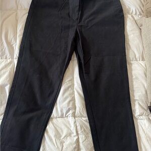 White House Black Market women’s Black Pants Slim Crop Cuffed